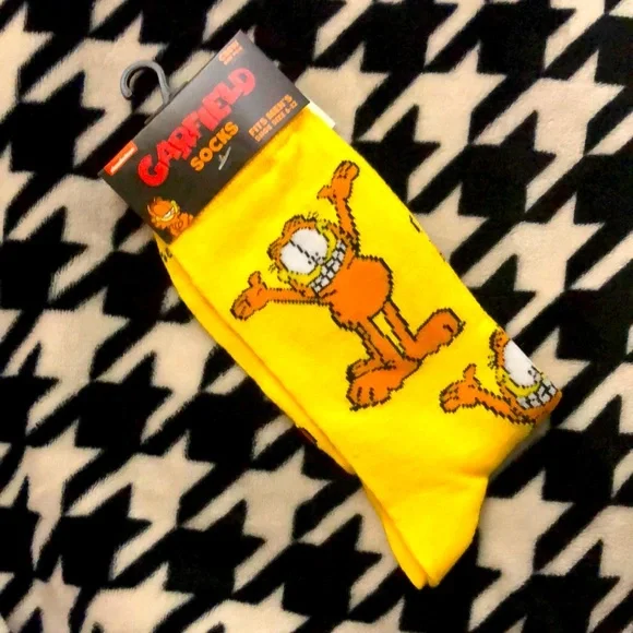 Odd Sox Unisex Garfield Novelty Socks - Picture 1 of 5